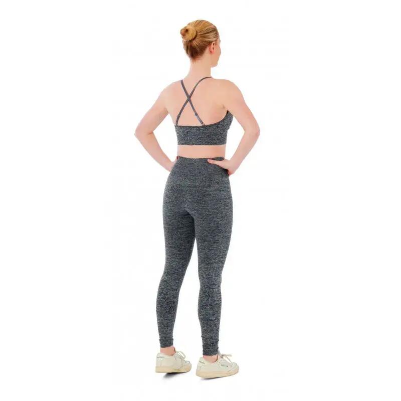 Xtreme Conjunto Deportivo - Leggings Deportivos + Sujetador Deportivo -Antracita 2/4