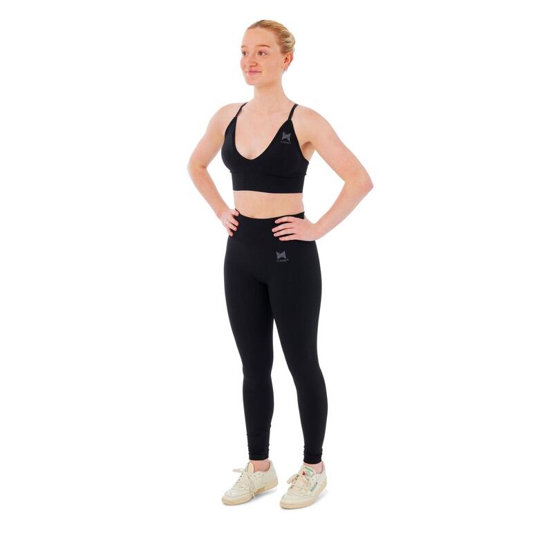 Ensemble de sport femme - Leggings de sport + Soutien-gorge de Sport - Noir