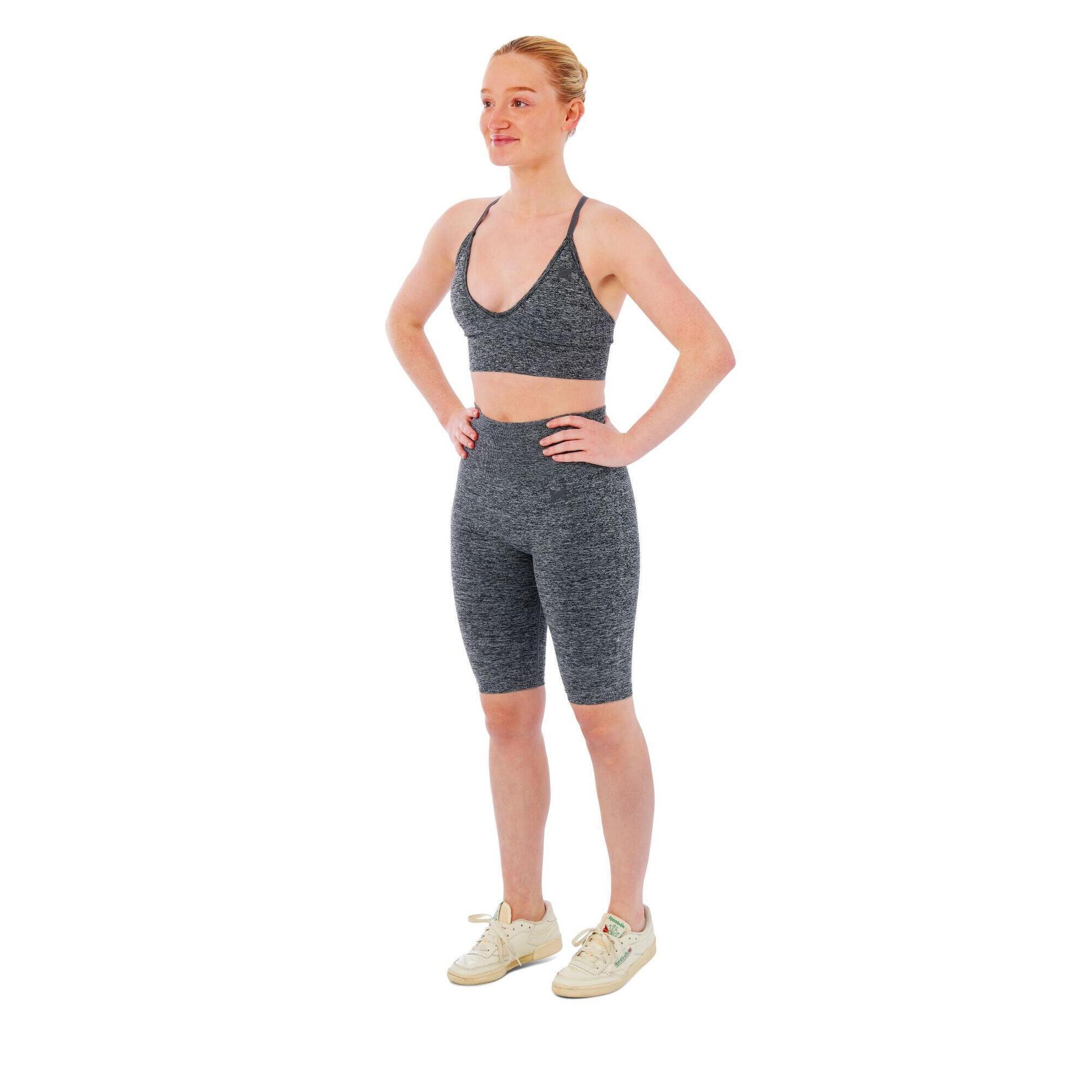 Xtreme Conjunto Deportivo - Short Deportivo + Sujetador Deportivo - Antracita 1/4