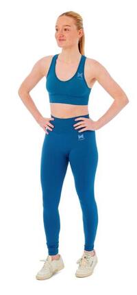 Ensemble de sport femme - Leggings de sport + Haut de sport - Bleu