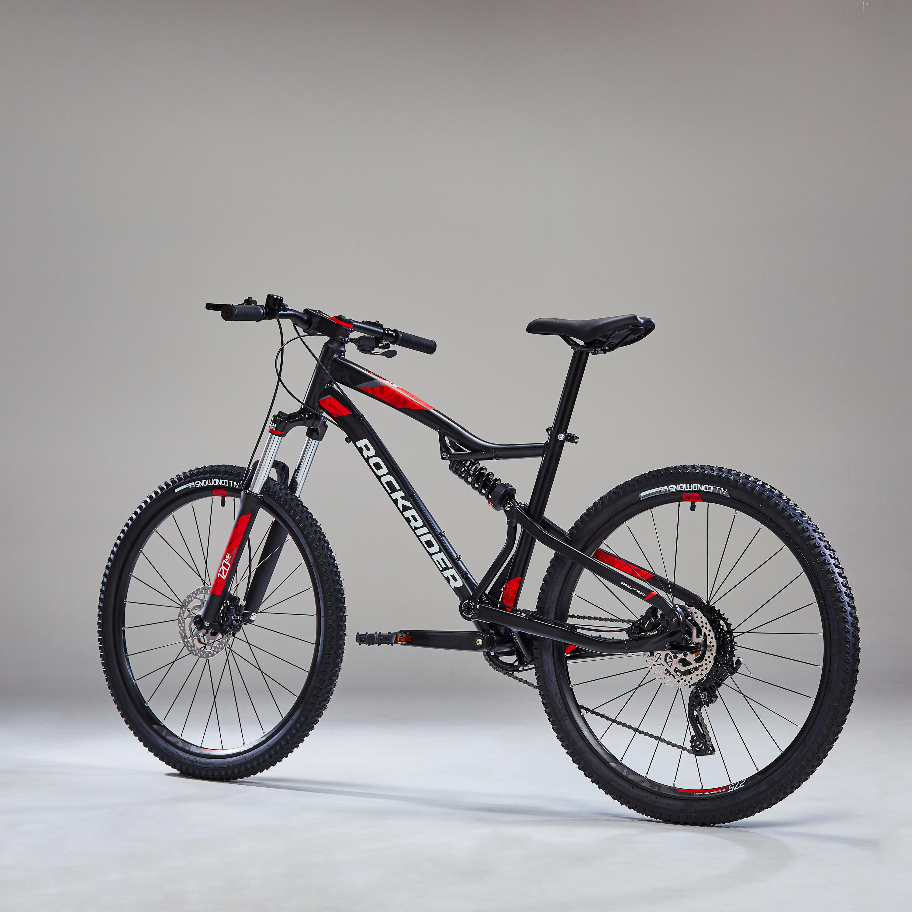 Tweedehands - Mountainbike ST 530 S 27.5” 1x9 speed rockrider/microshift... - 3/7