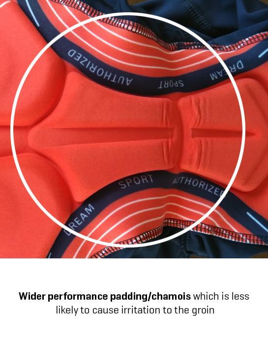 Pantaloni da ciclismo retrò Molteni Nero - RedTed 2/5