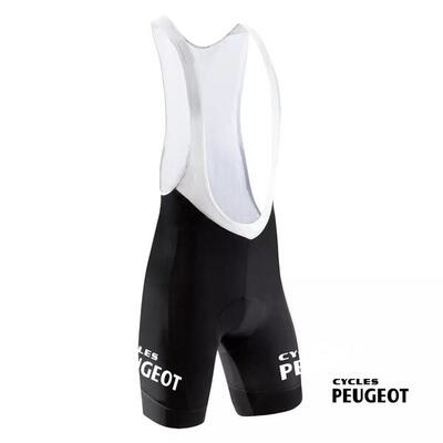 Retro Radhose Peugeot Schwarz - RedTed