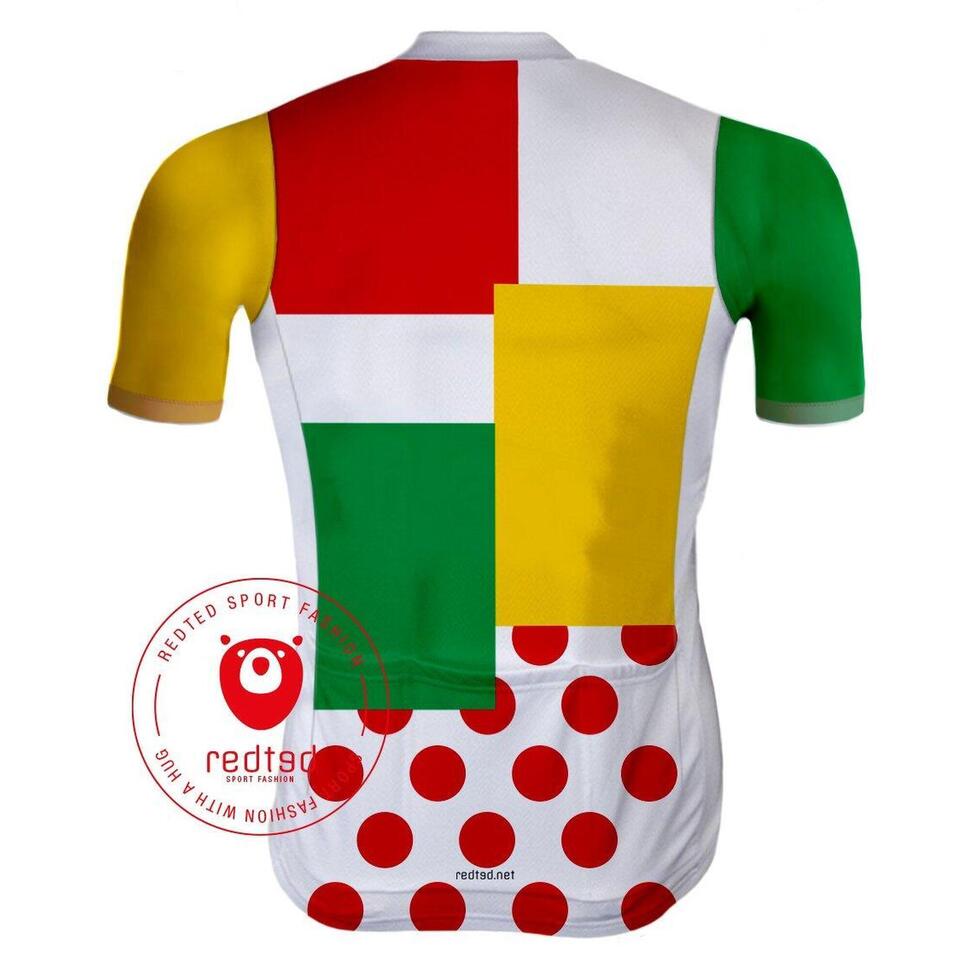 Koszulka kolarska vintage – Tour de France Combined Jersey – RedTed