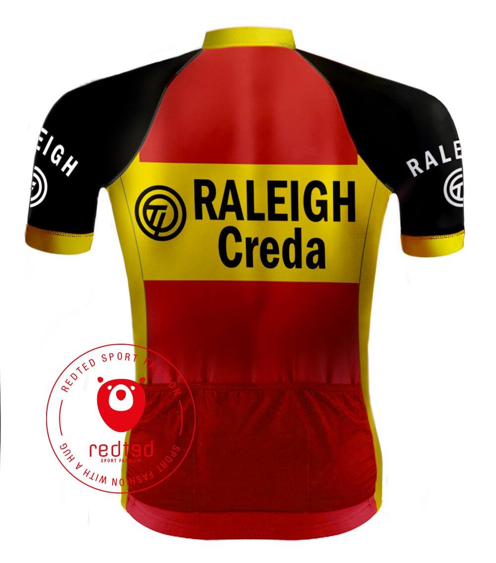 Camicia da ciclismo retrò TI-Raleigh - REDTED 2/5