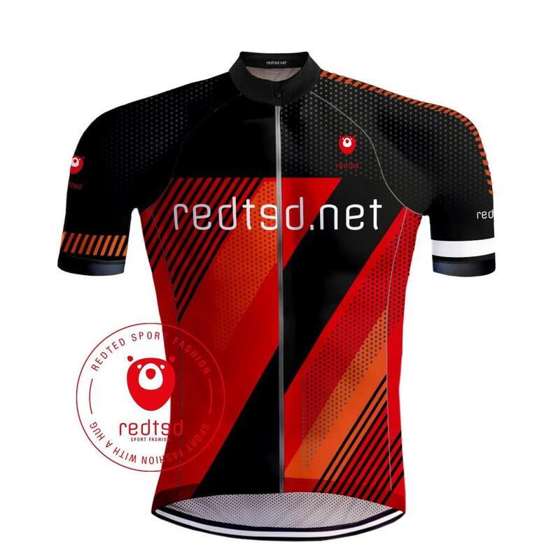 Maglietta da ciclismo di marca - REDTED