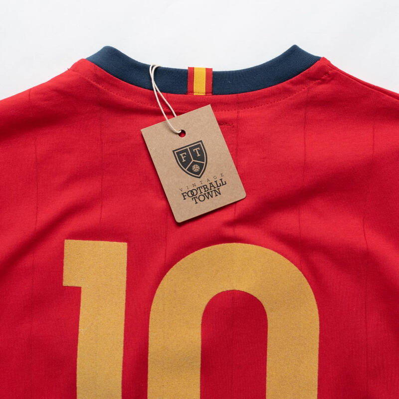 T-Shirt El Toro Retro avec Lacets Football Adulte Vintage