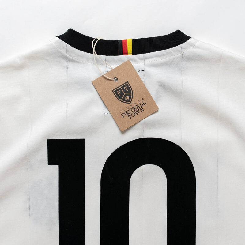 T-Shirt Die Adler Retro avec Lacets Football Adulte Vintage