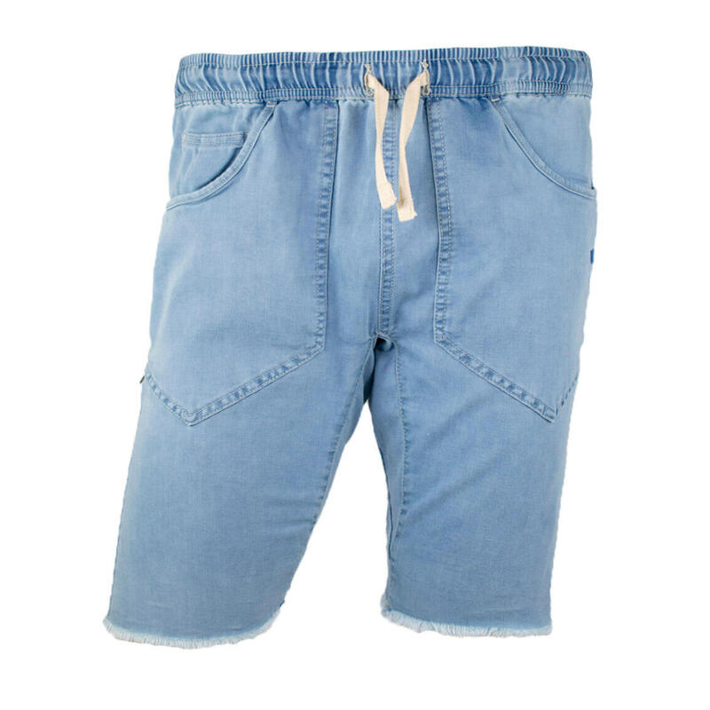 Pantalón Escalada - Trekking Montes Short Jeans Bleach Hombre