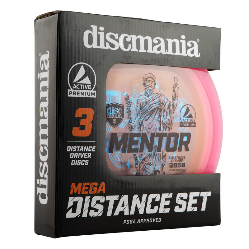 Mega Distance Disc Golfset - 3 Long Distance Discs
