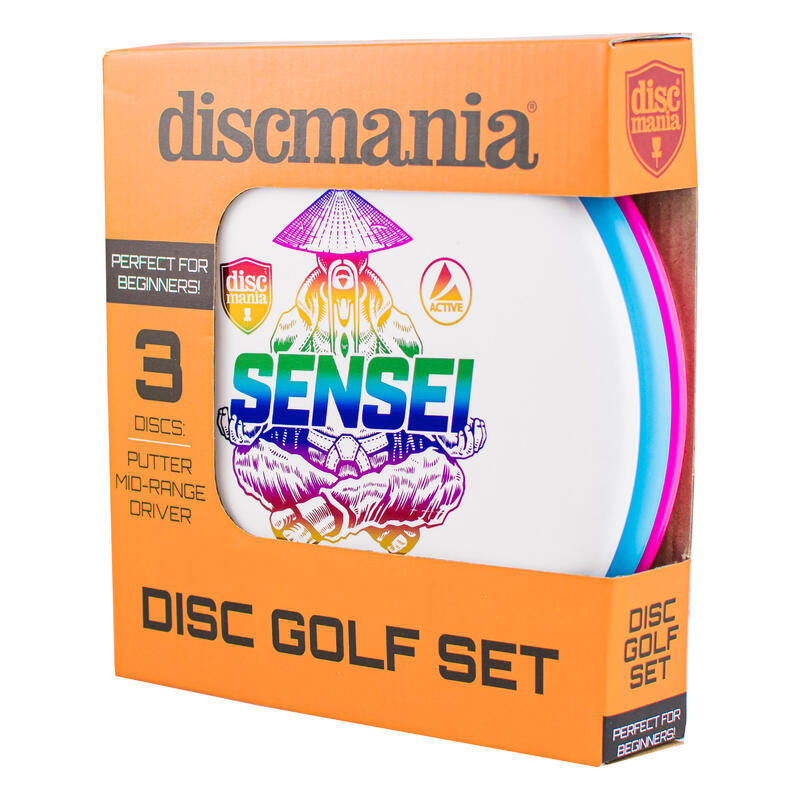 Disc Golf Set - 3 Discs - Driver - Midrange - Putter - starters set
