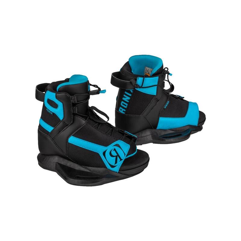 Vision Boy's Wakeboard Binding - Blue/Black
