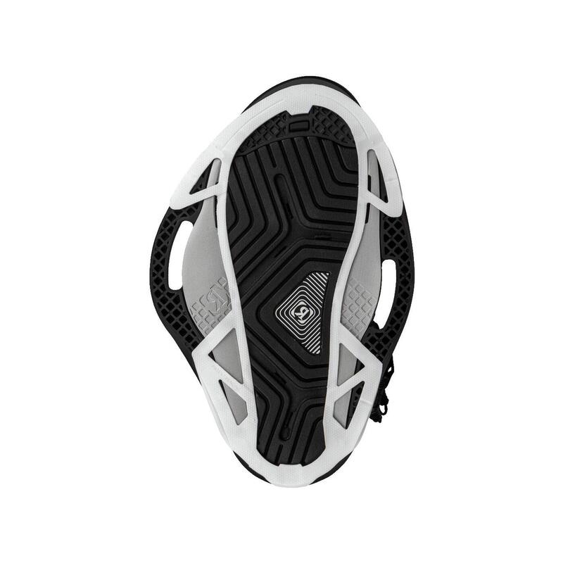 ONE - INTUITION+  Men's Wakeboarding Binding - White/Black