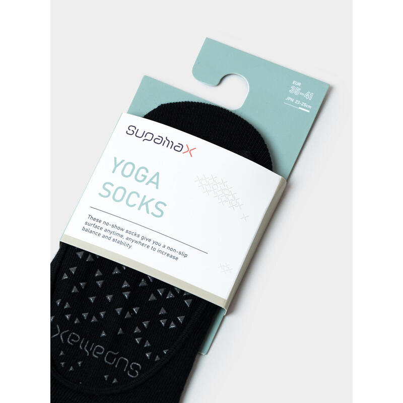 Women's Core Grippy Yoga Socks - Black