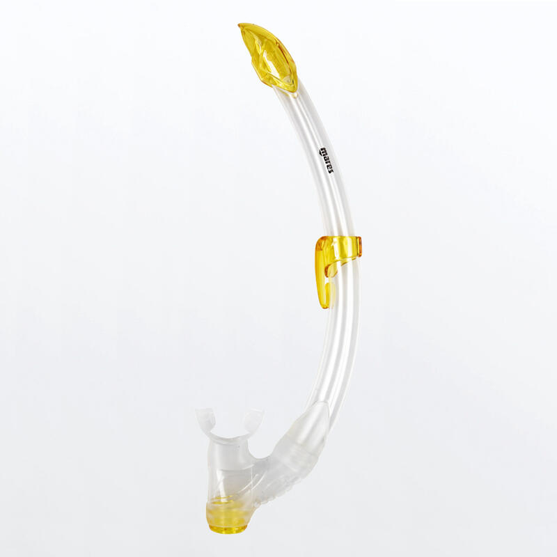 Conjunto Máscara e Tubo de Snorkeling Combo Pure Vision Adulto Amarelo