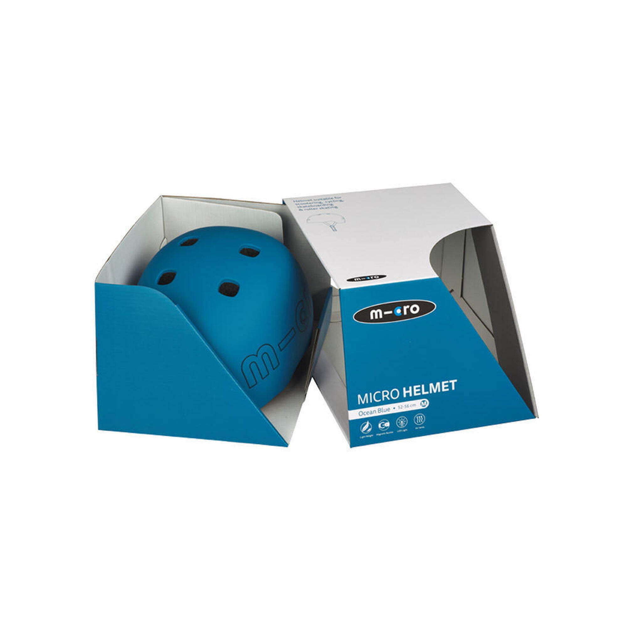 micro Helm Ozeanblau 4/7