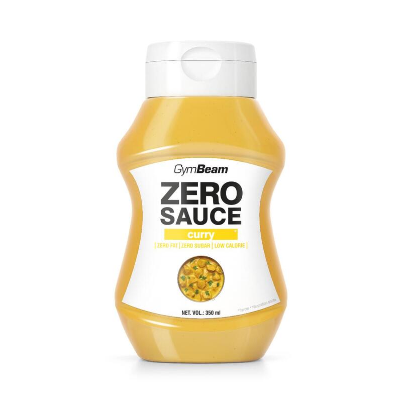 Sos zero Curry GymBeam 350 ml
