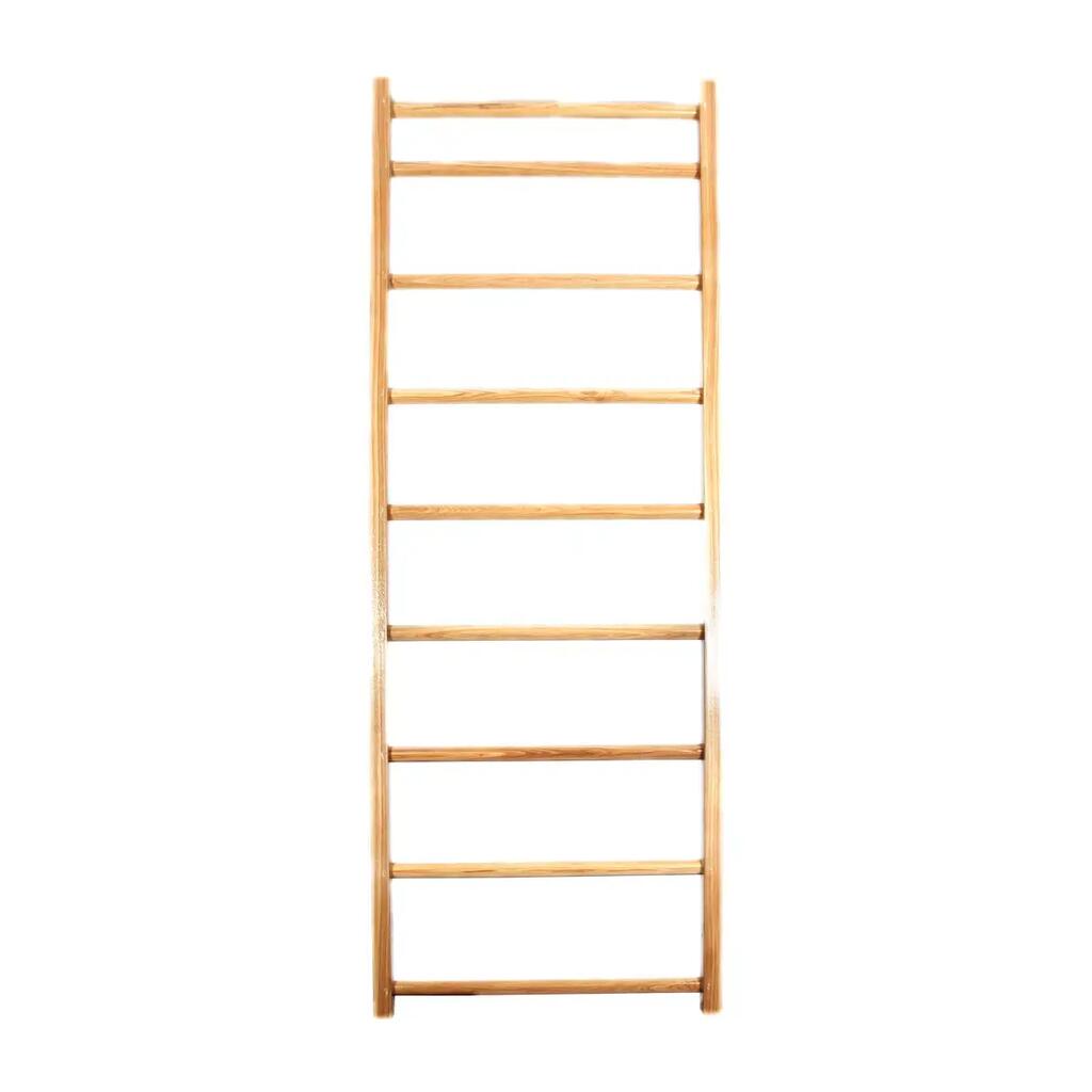 Wall-mounted wooden espalier Swedish gymnastic ladder JustFit