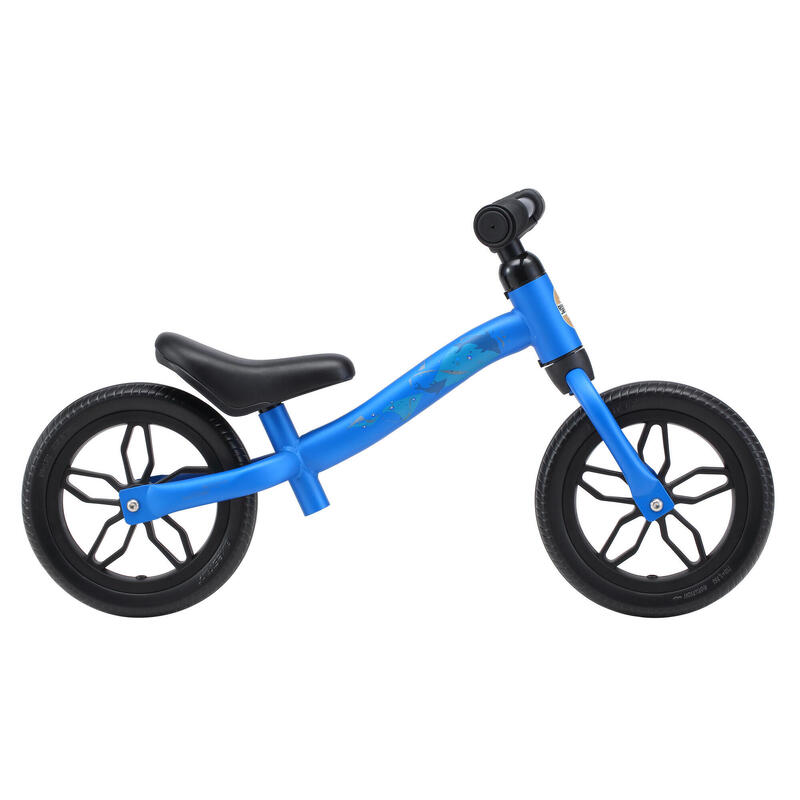 Bicicleta sin pedales infantil 10 pulgadas BIKESTAR eco azul 2 años