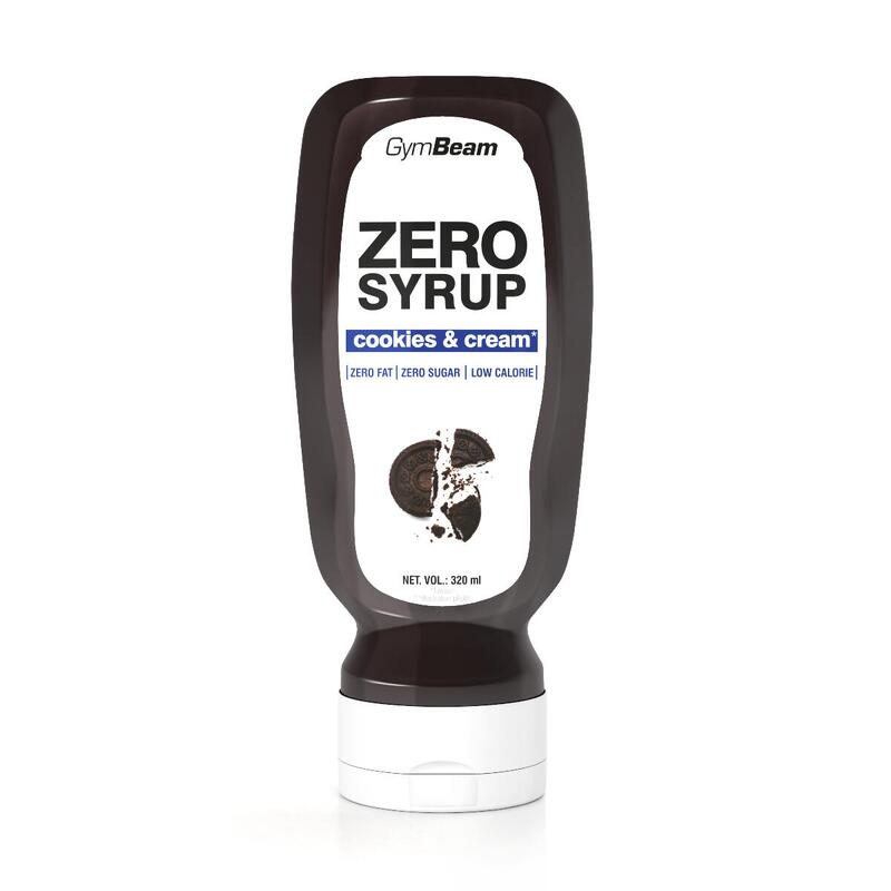 Syrop zero cookies&cream GymBeam 320 ml