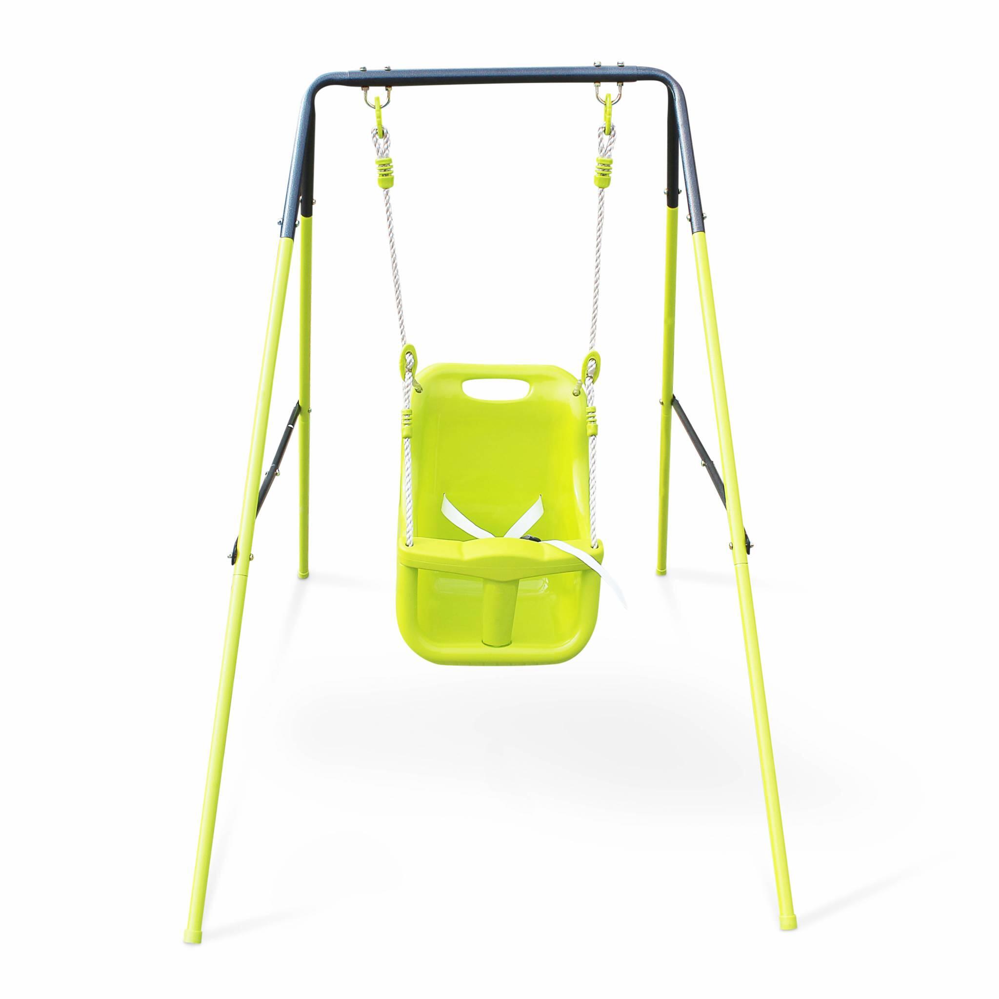 Columpio para bebés, Verde 2/5