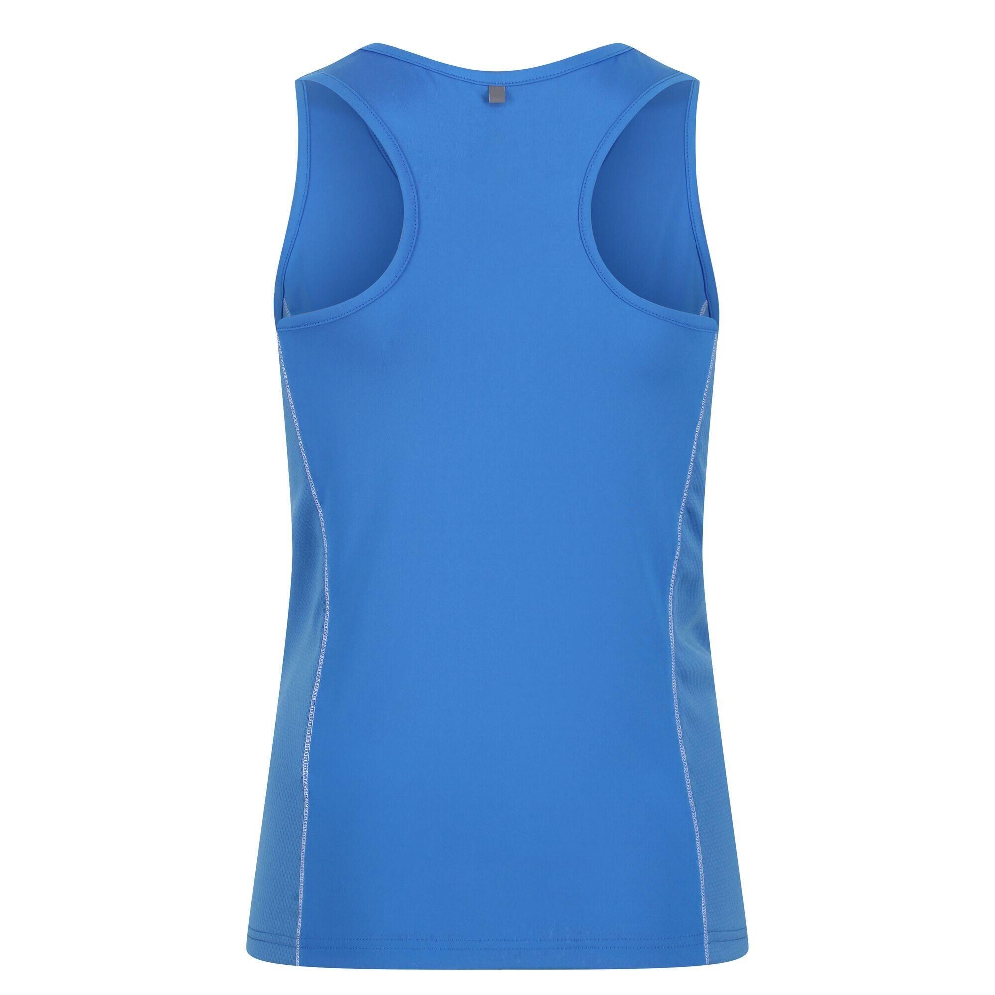 Womens/Ladies Varey Active Vest (Sonic Blue) 2/5