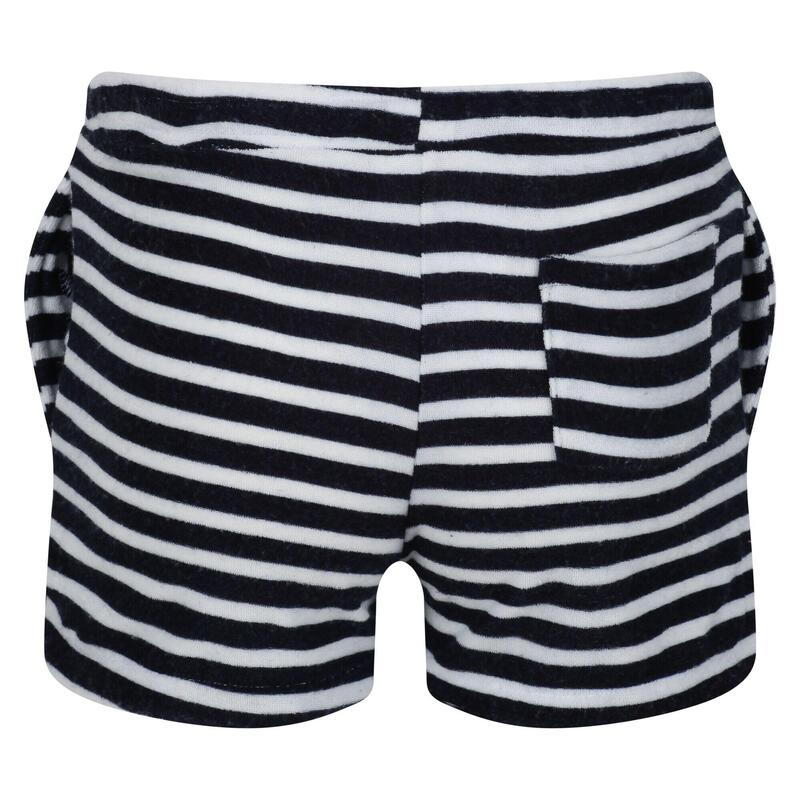 Short décontracté DAYANA Enfant (Bleu marine / Blanc)