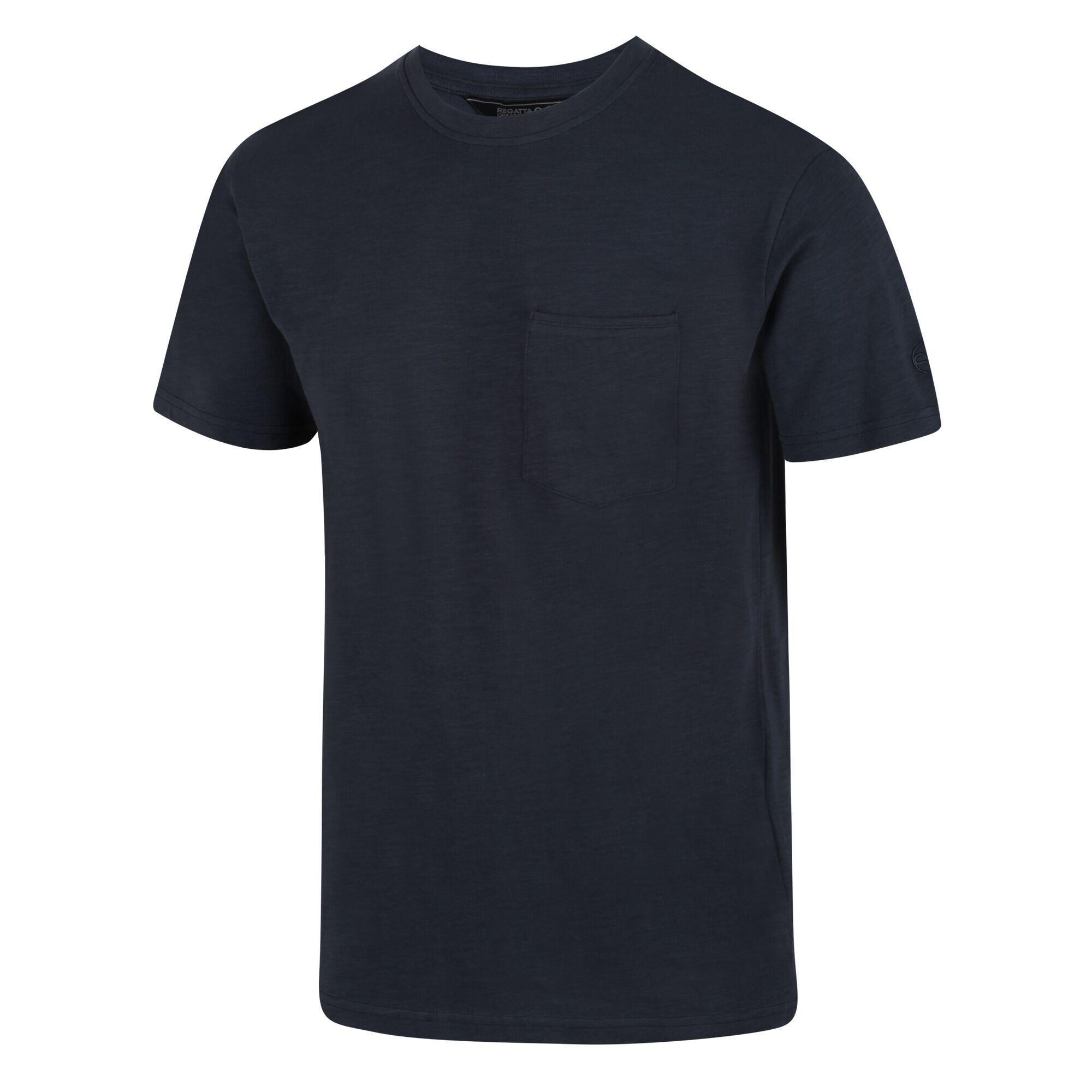 Mens Caelum Slub TShirt (India Grey) 4/5