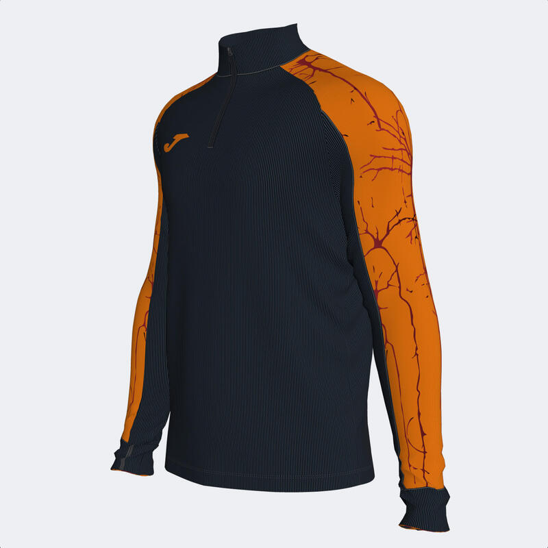 Sweat-Shirt Running Homme Joma Elite IX Noir