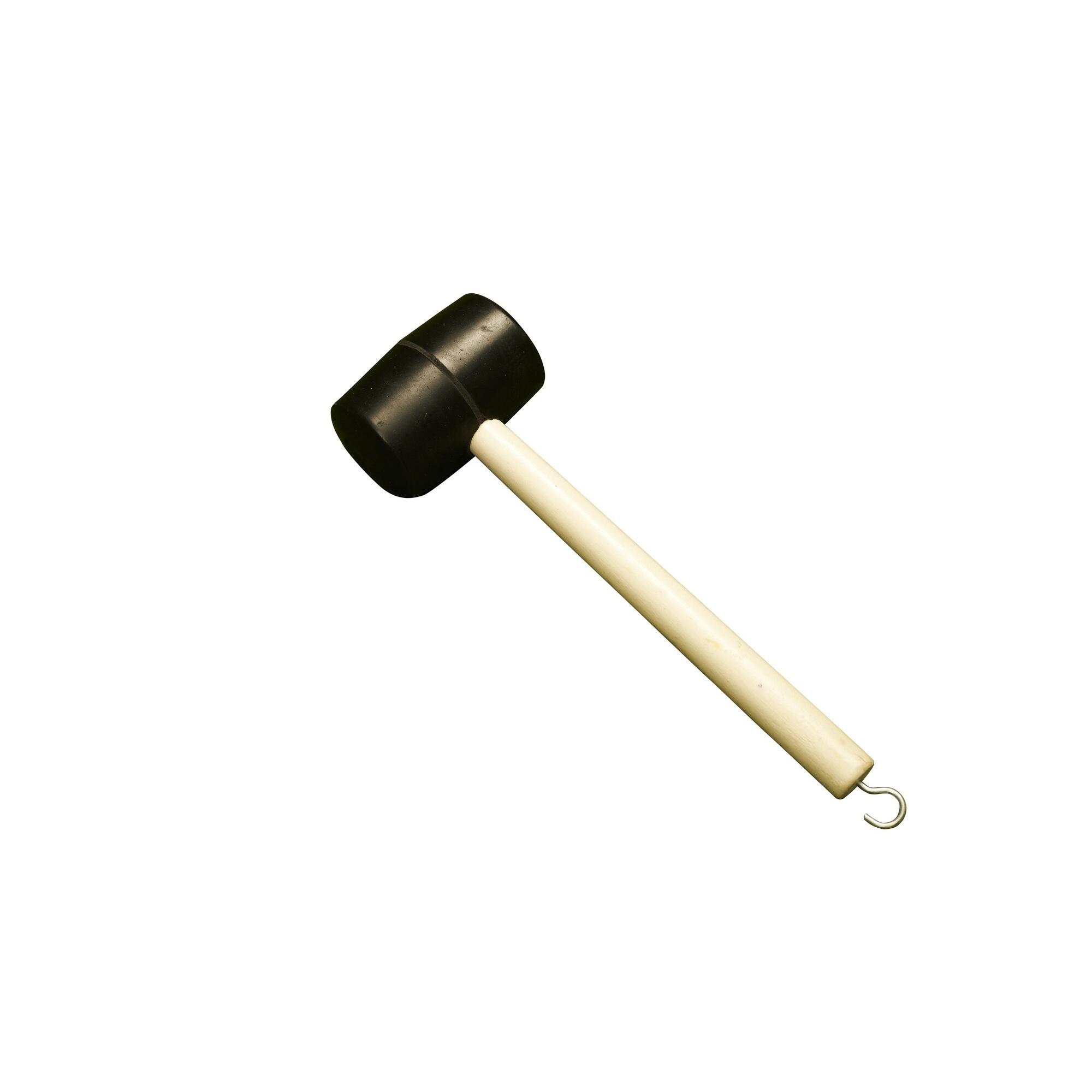 Great Outdoors Camping Mallet With Peg Extractor (Black/Beige) 2/4