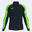 Sweat-shirt running Garçon Joma Elite ix noir vert fluo