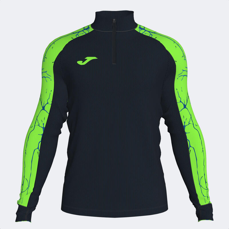 Sweat-Shirt Running Homme Joma Elite IX Noir