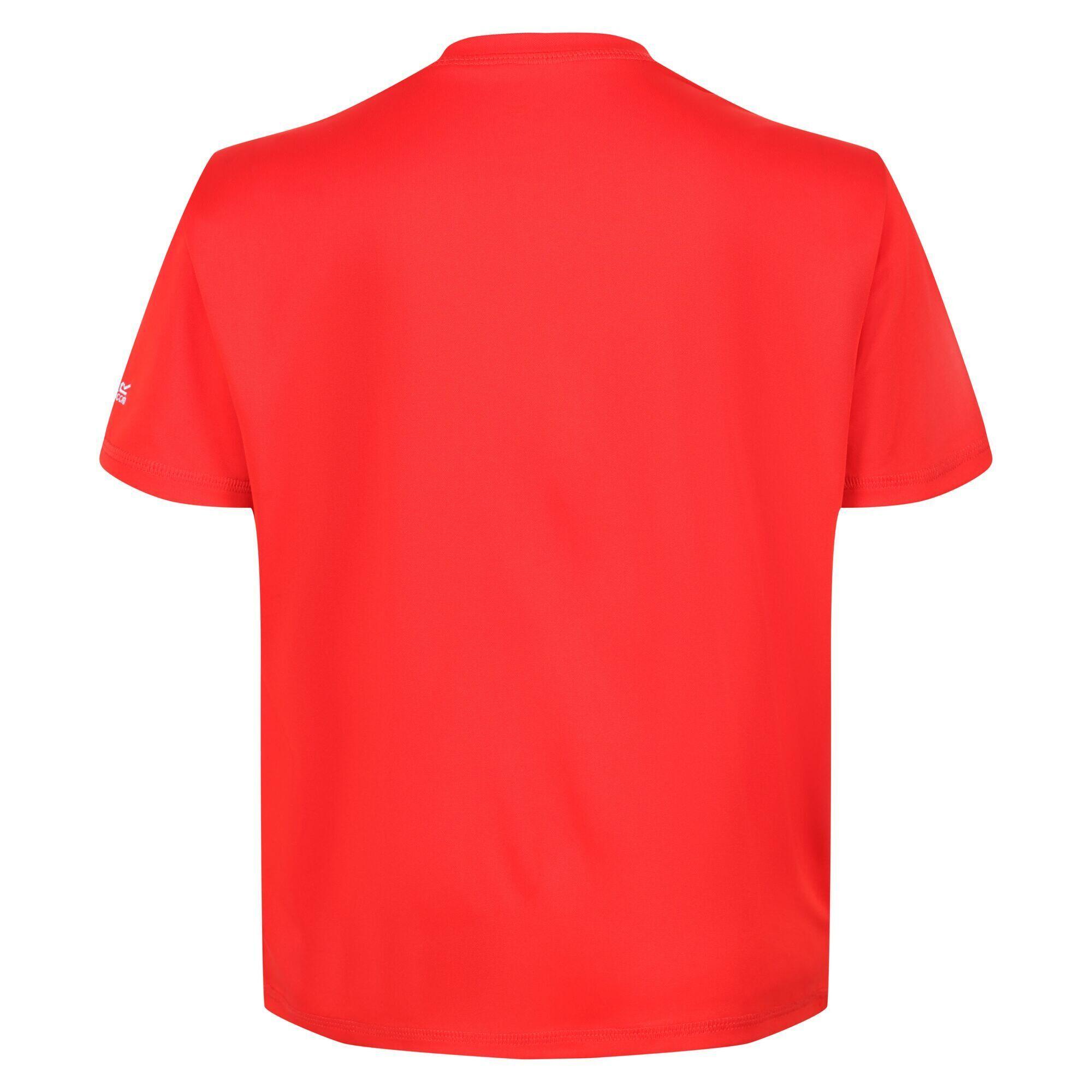 Childrens/Kids Alvarado VI Mountain TShirt (Fiery Red) 2/5