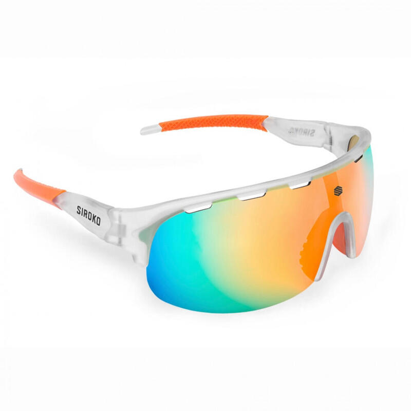 Gafas de sol ciclismo K3 La Vuelta - Transparente - Naranja