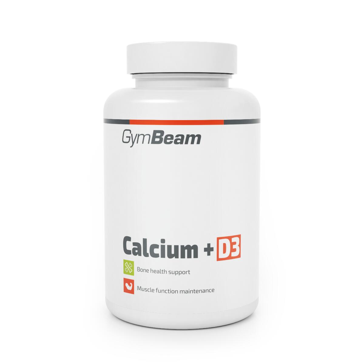 GYMBEAM Vápník + vitamín D3 kapsle