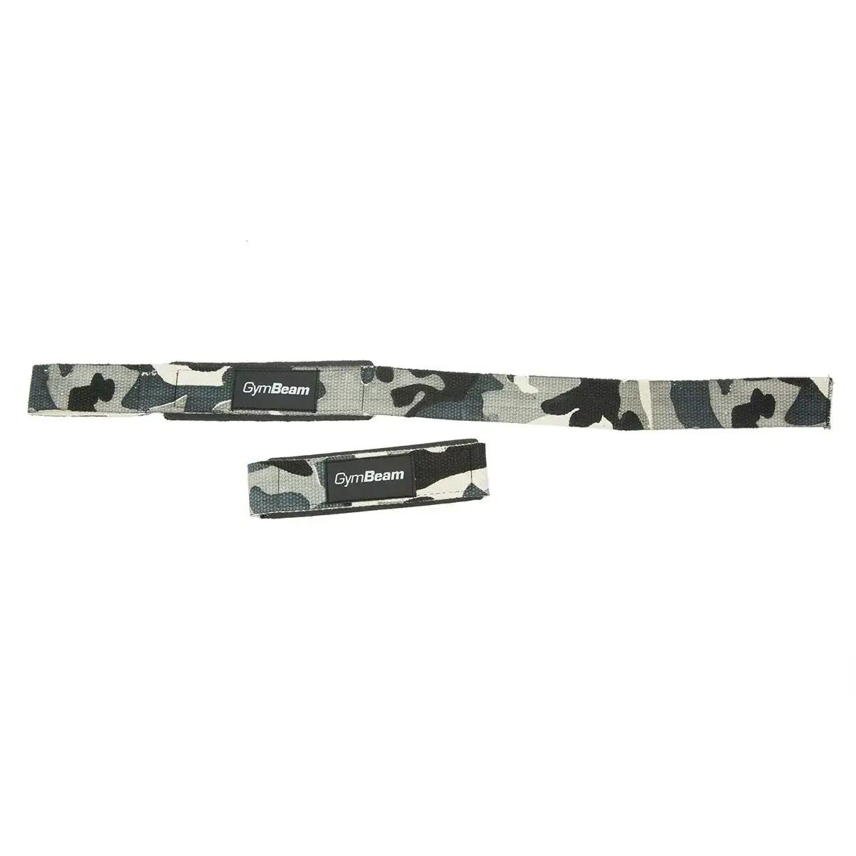 Paski do podnoszenia ciężarów antypoślizgowe camo 2/4