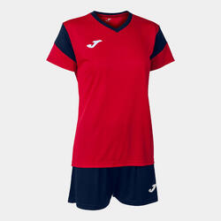 Set Fútbol Mujer Joma Phoenix Rojo