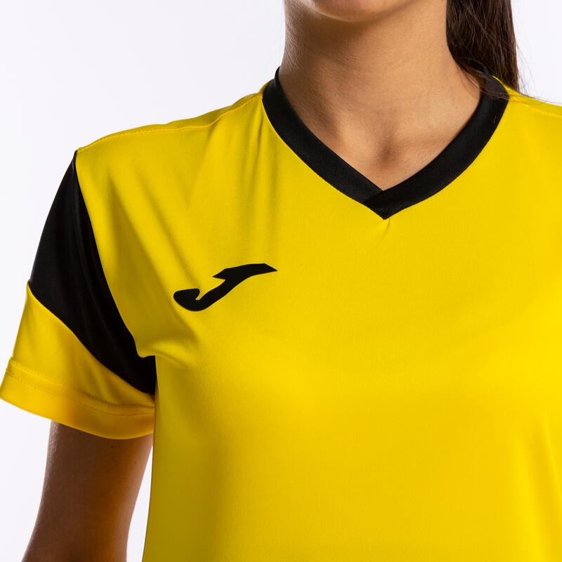 Conjunto Mulher Joma Phoenix amarelo preto