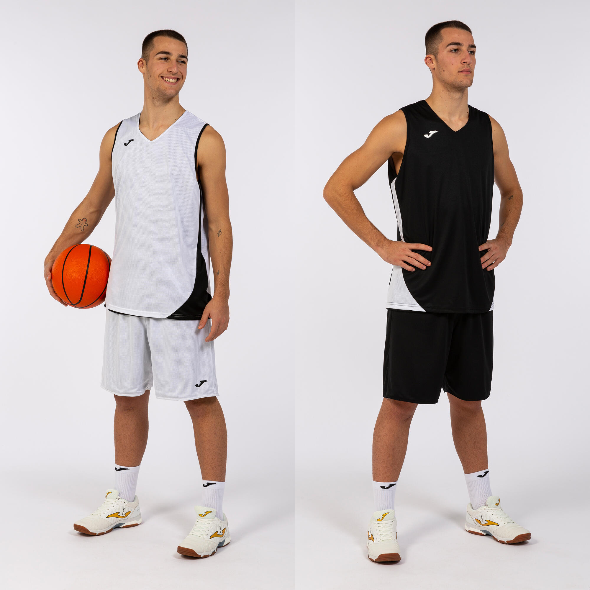 Conjunto Basquetebol Criança Joma Kansas Preto 2/5