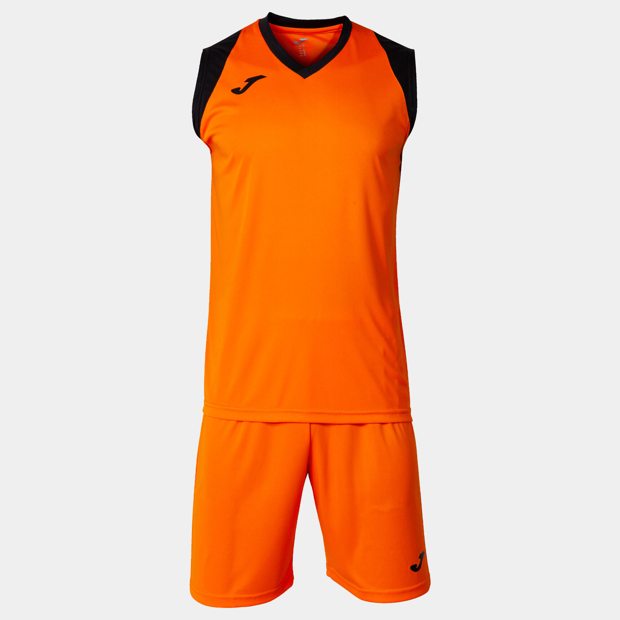 Joma - Ensemble Basket-ball Adulte Joma Final Ii Orange - Survêtement - Noir|orange - 36 Xs - Decathlon