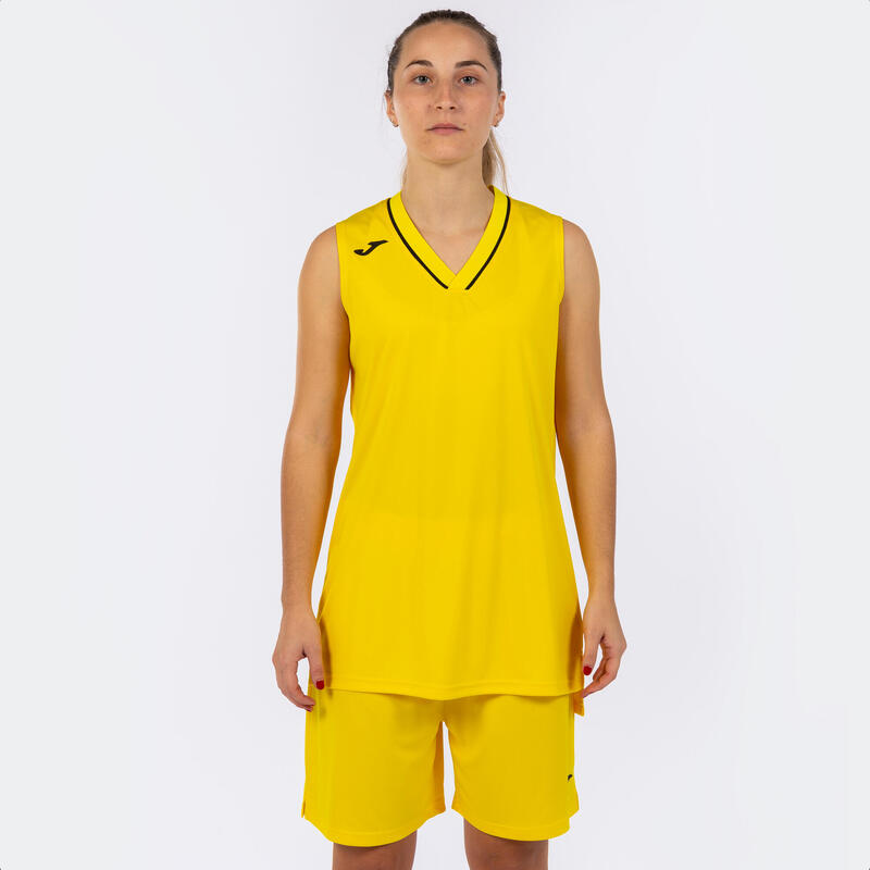 Ensemble basket-ball Fille Joma Atlanta jaune noir