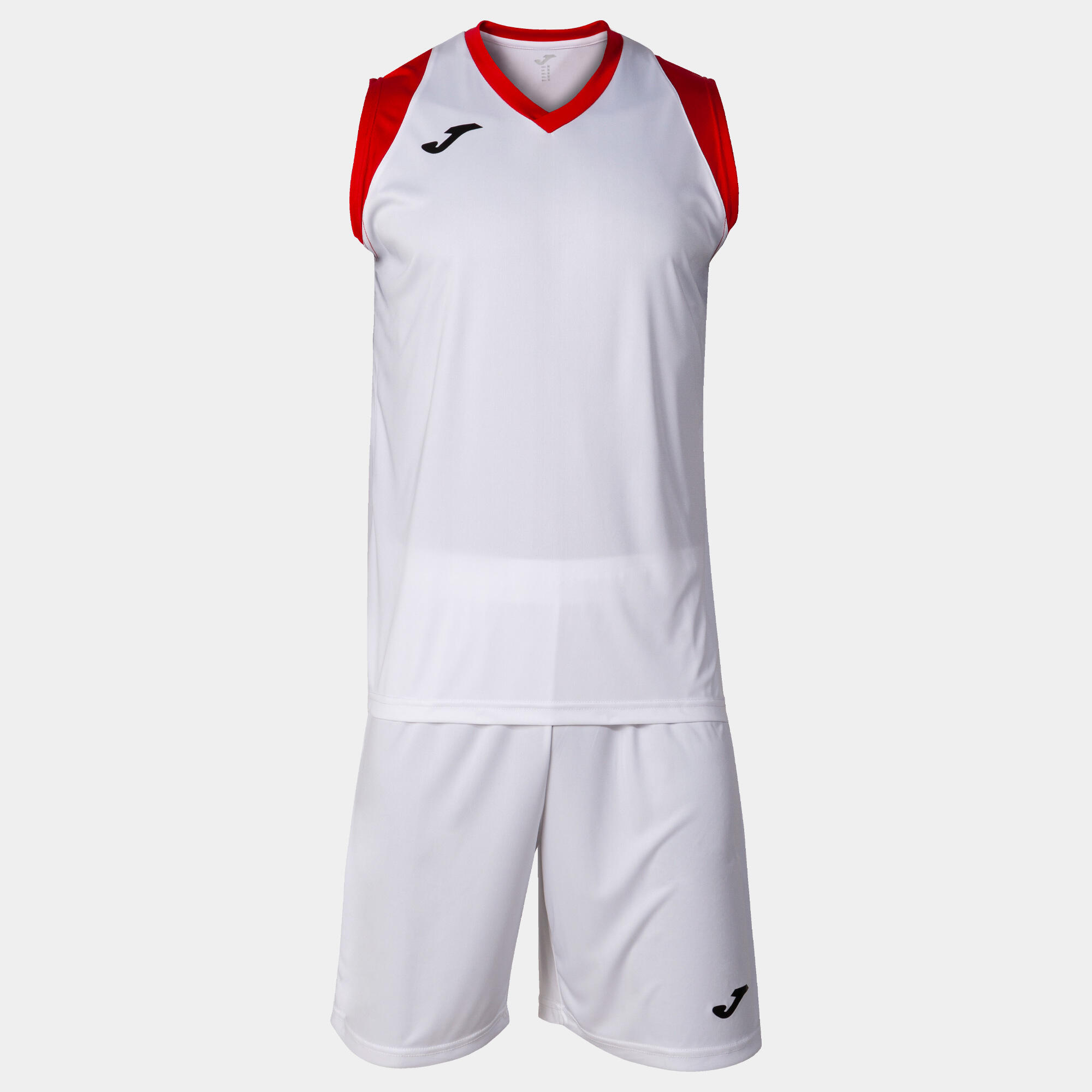 Joma - Ensemble Basket-ball Enfants Joma Final Ii Blanc - Survêtement - Blanc|rouge -  4 À 6 Ans - Decathlon