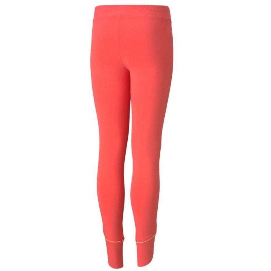 Legginsy dla dzieci Puma Alpha Leggings G pomarańczowe