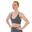 Xtreme Sportswear Crop Sport-top Lange Ärmel Damen Schwarz