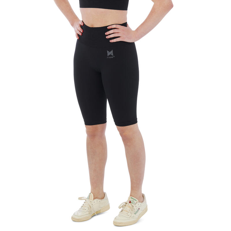 Xtreme Sportswear Leggings short de sport Femme Noir