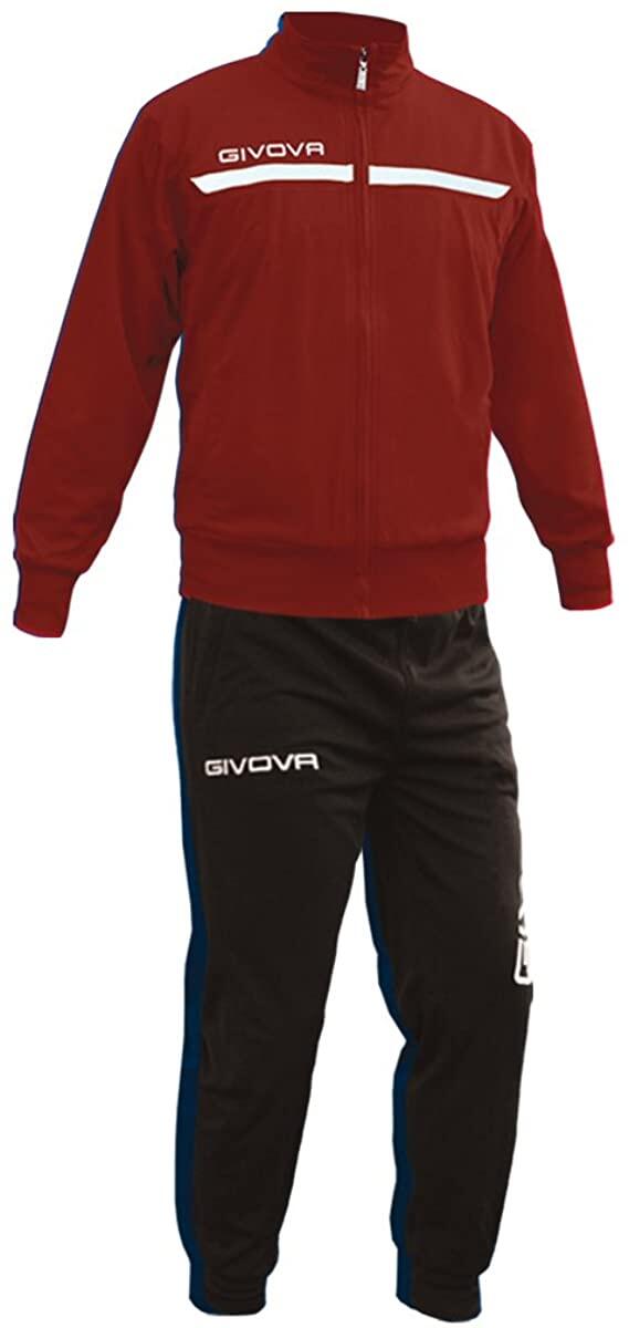 TUTA complete uomo givova granata/nero 2/5