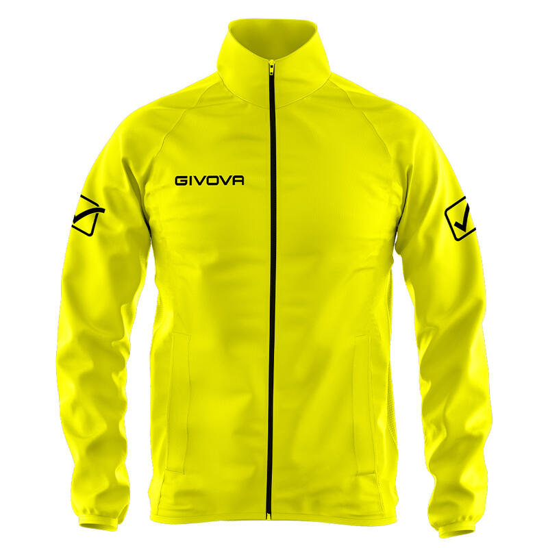 Chubasquero impermeable unisex - Givova - Amarillo Fluo