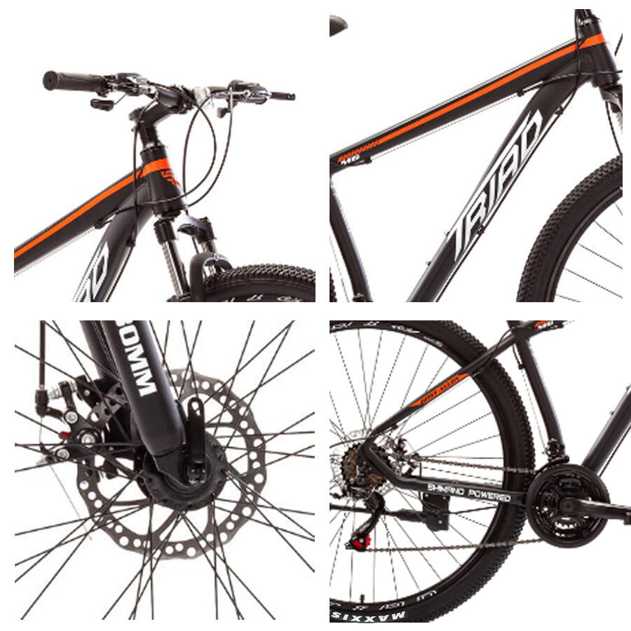 Rower Górski MTB 29 cali NICEBIKE Triad M6 amortyzacja 4/5
