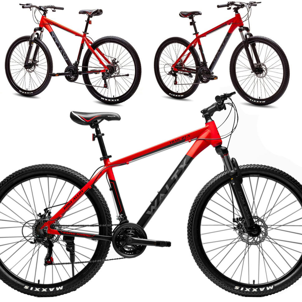 Rower Górski MTB 27,5 cala NICEBIKE WX09 amortyzacja