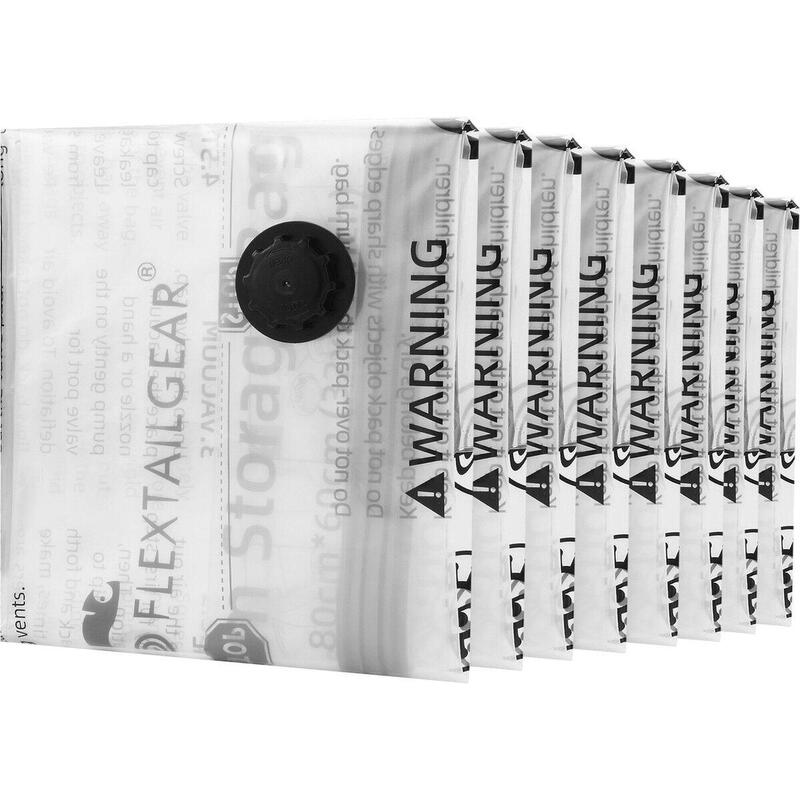 Flextail Vacuüm opbergzakken voor kleding - 60x40 cm - 4 stuks